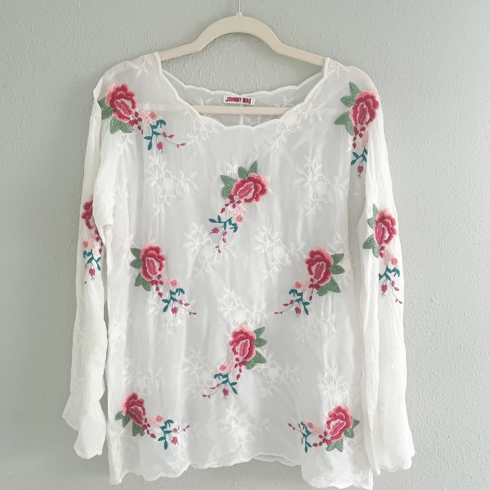 Johnny Was Jaynee Blouse - XS